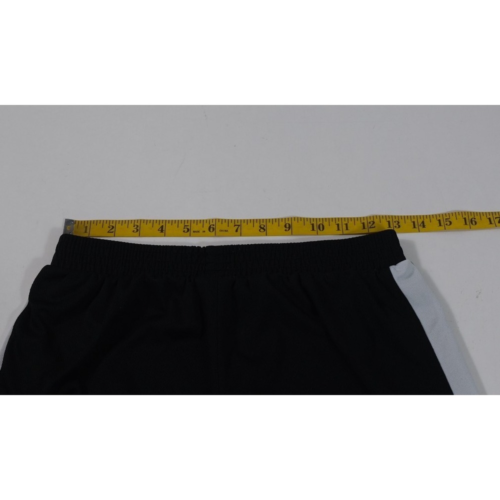 Hurley Shorts Kids XL Black Mesh Basketball Athletic Side Stripe Logo - Picture 5 of 8